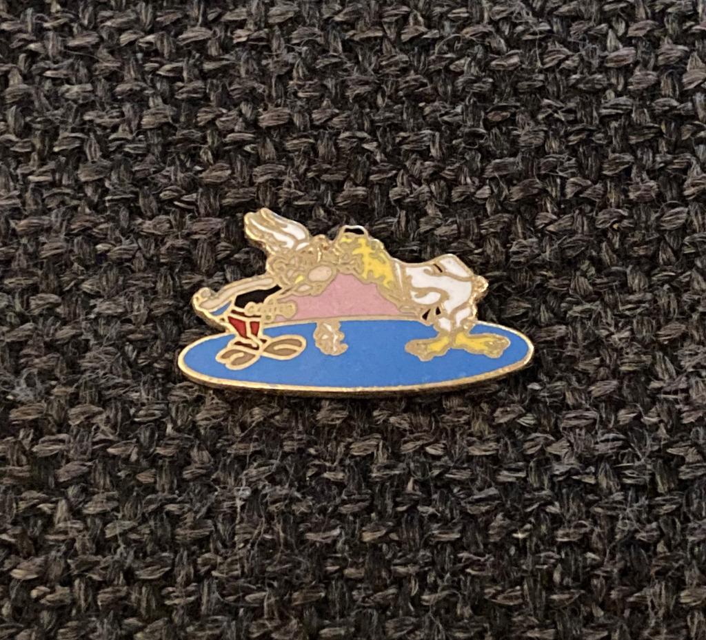 PIN - ASTERIX & OBELIX - STRIP - BANDE DESSINEE, Verzenden, Gebruikt, Figuurtje, Speldje of Pin
