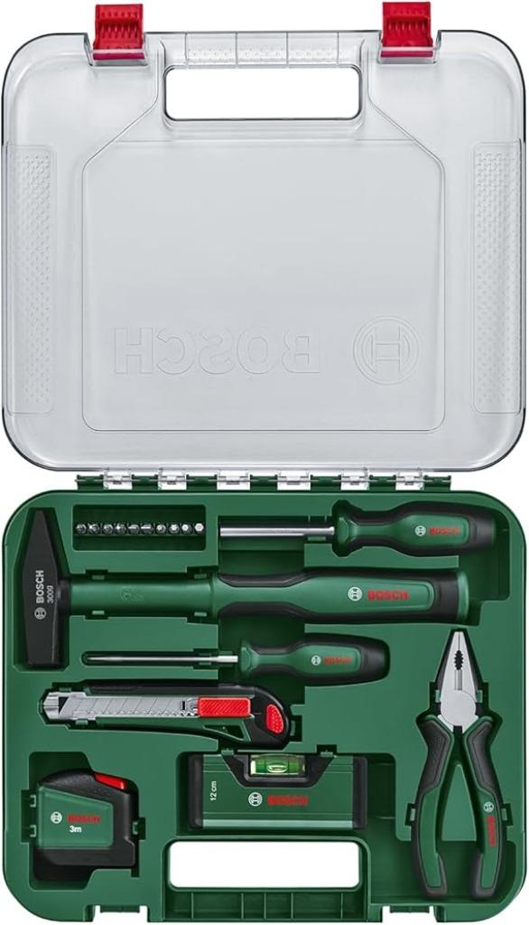 Ensemble d'outils à main Bosch 17 pièces LIVRAISON RAPIDE ET, Envoi, Neuf