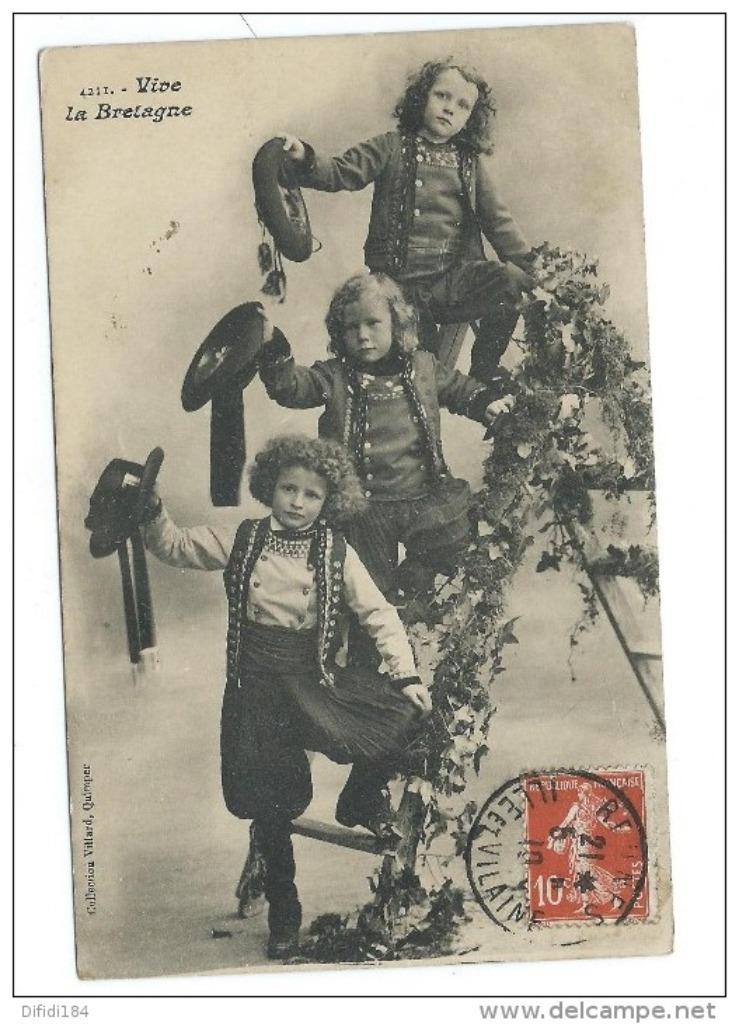 4211 Vive La Bretagne , Ophalen of Verzenden, Gelopen, Frankrijk