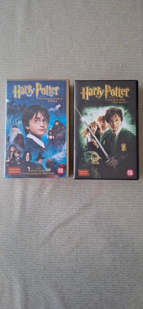 2x VHS videocassette Harry Potter, Nederlands ondertiteld, Enlèvement ou Envoi, Comme neuf