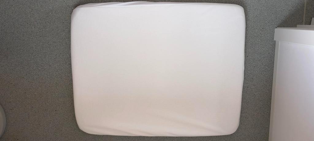 Parkmatras + parkmatrasbeschermer + hoeslaken, Kinderen en Baby's, Ophalen, 70 tot 85 cm, Zo goed als nieuw, Minder dan 140 cm