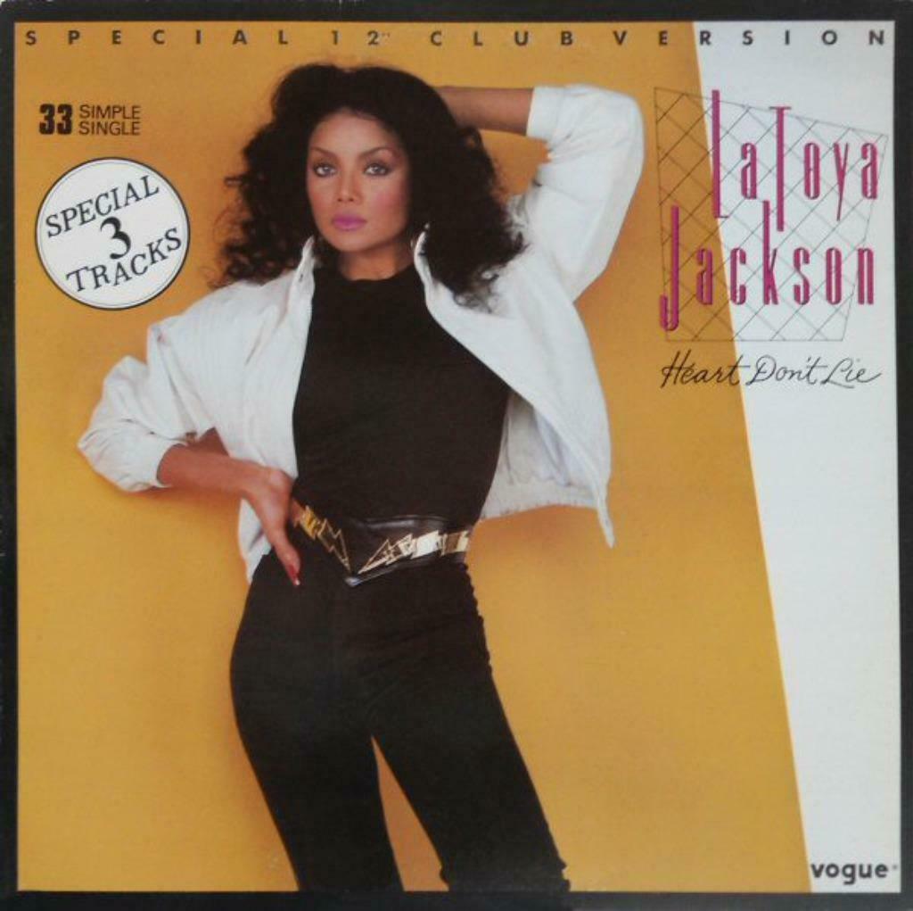 Maxi single La Toya Jackson - Heart don't lie, CD & DVD, Vinyles | Dance & House, Enlèvement ou Envoi, 12 pouces, Disco