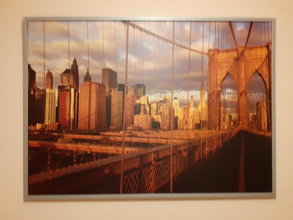 Tableau du pont de New-York, Enlèvement