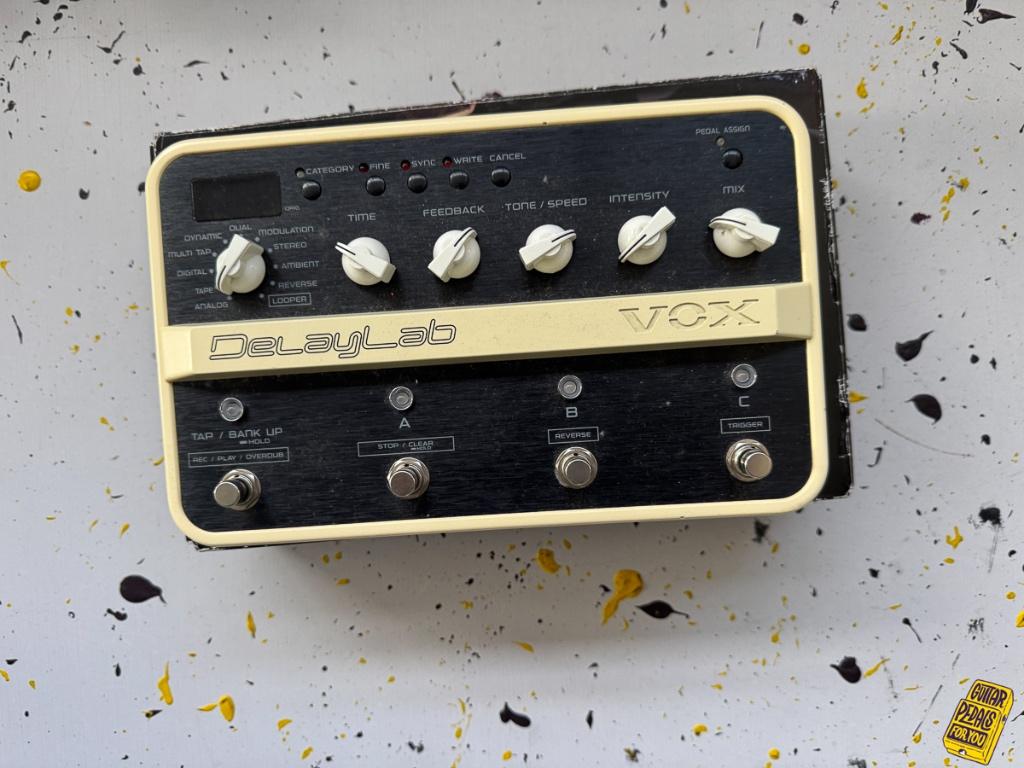 Vox DelayLab Guitar Pedal, Ophalen of Verzenden, Gebruikt, Delay of Echo