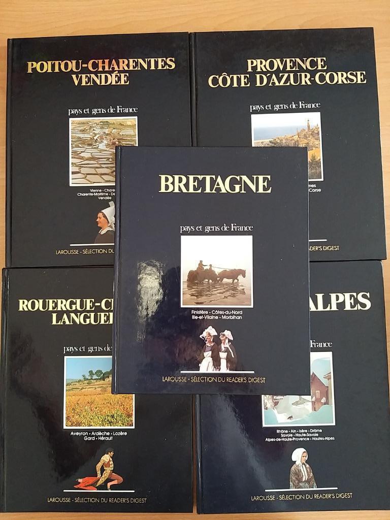 Pays et gens de France: Provence Rhône-Alpes Poitou Bretagne, Enlèvement ou Envoi, Utilisé, Larousse, Europe