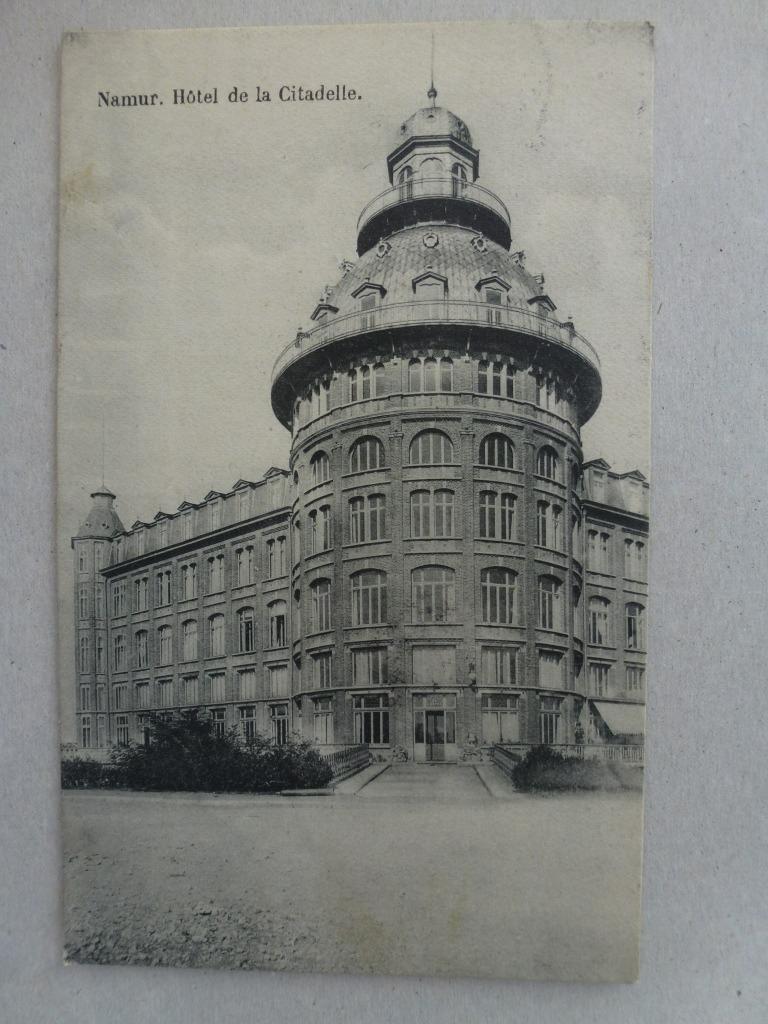Namur Hôtel de la Citadelle, Envoi, Avant 1920, Affranchie, Bâtiment