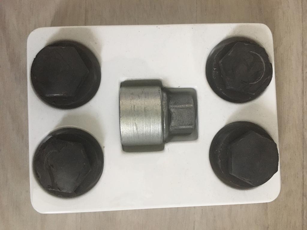Veiligheidsbouten met adapter, Auto-onderdelen, Banden en Velgen, Ophalen