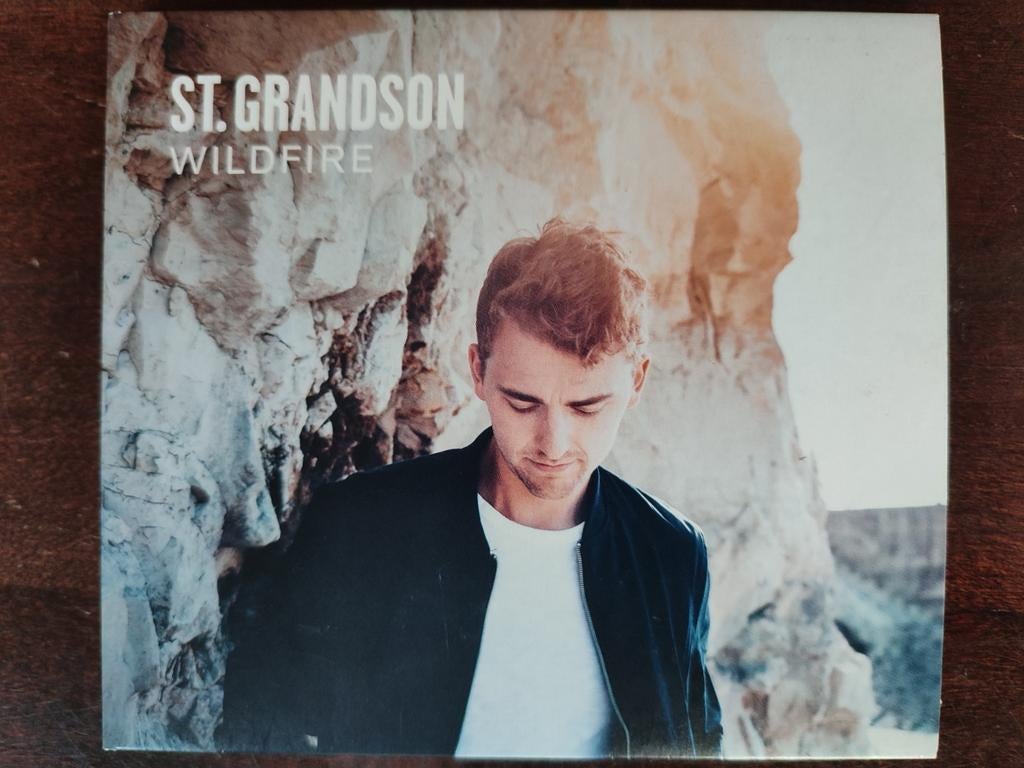 CD : ST. GRANDSON (BENJAMIN DECLOEDT) - WILDFIRE gesigneerd!, Cd's en Dvd's, Ophalen of Verzenden, Zo goed als nieuw