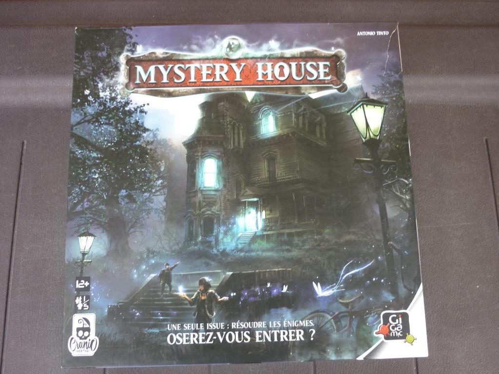 Jeu de société - Mistery House - Gigamic, Trois ou quatre joueurs, Enlèvement ou Envoi, Comme neuf, Gigamic
