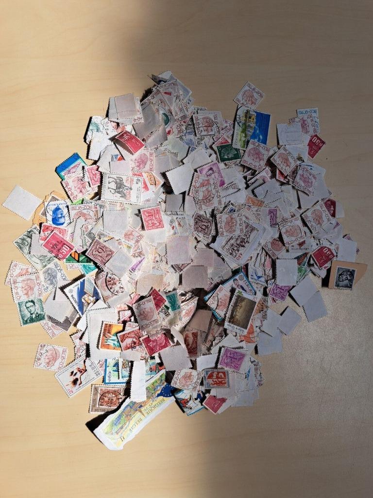 Set postzegels, postzegelstempels geannuleerd, veel duplicat, Ophalen of Verzenden, Gestempeld