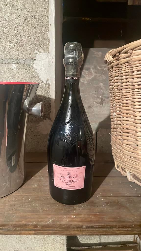 Champagne de grote roos 2004, Ophalen of Verzenden, Zo goed als nieuw, Champagne