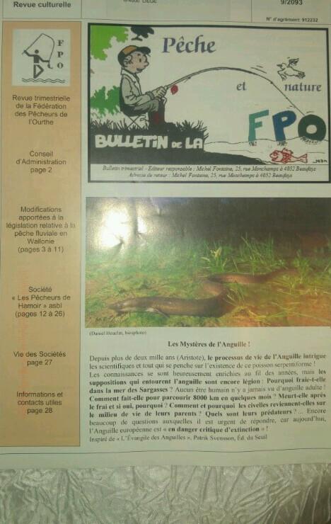 Revue bulletin journal pêche n 7 3 trimestre 2021, Enlèvement ou Envoi, Journal