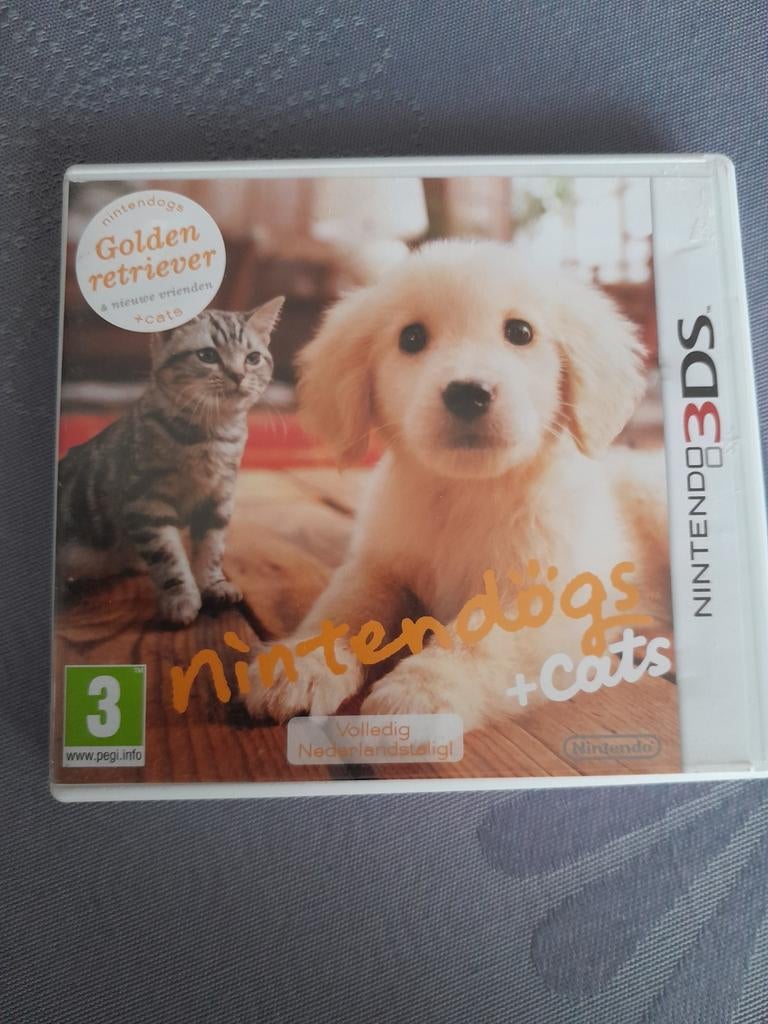 nintendogs + cats: Golden Retriever & New Friends, Enlèvement ou Envoi, Simulation, À partir de 3 ans