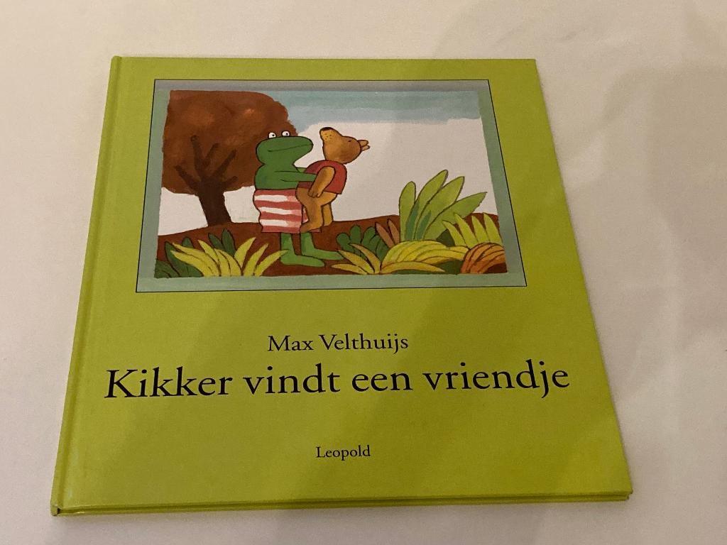 Prentenboek 'Kikker vindt een vriendje' - Max Velthuijs, Boeken, Ophalen of Verzenden, Gelezen, Max Velthuijs