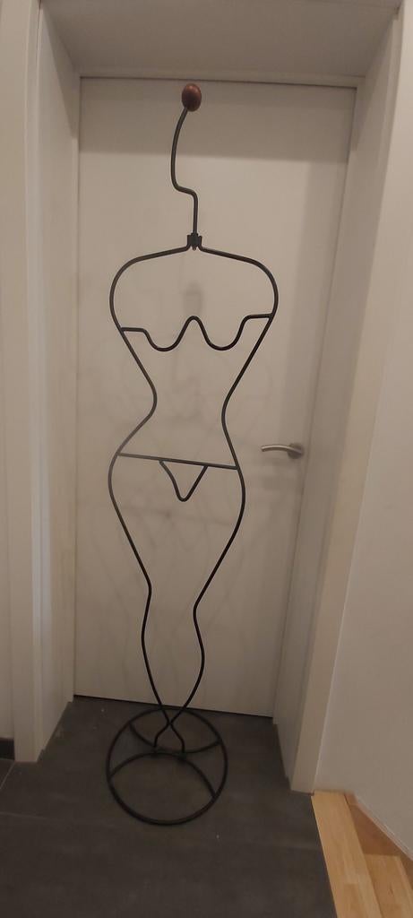 Vintage dressboy & lady, Huis en Inrichting, Ophalen, Zo goed als nieuw, Metaal, Staande kapstok