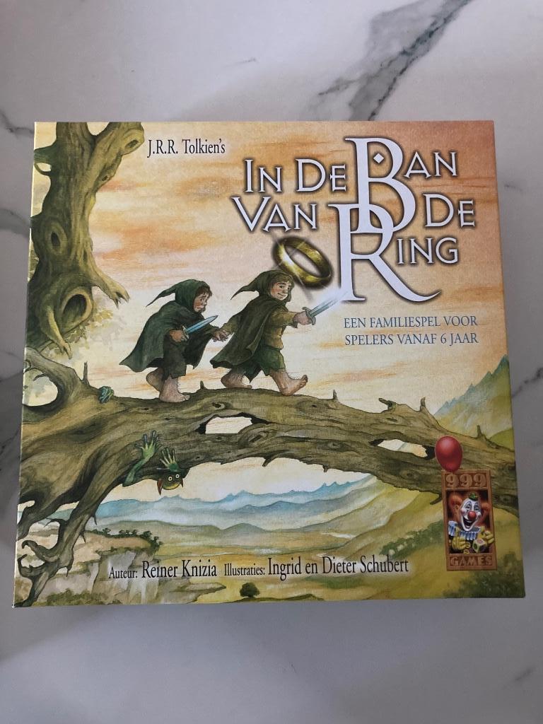 In de ban van de ring bordspel vanaf 6 jaar in nieuwstaat, Hobby en Vrije tijd, Ophalen, Nieuw