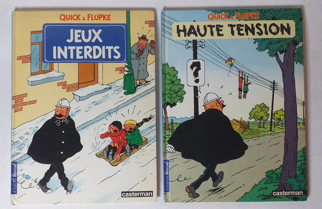 Quick & Flupke : Jeux interdits + Haute Tension (1985), Enlèvement ou Envoi
