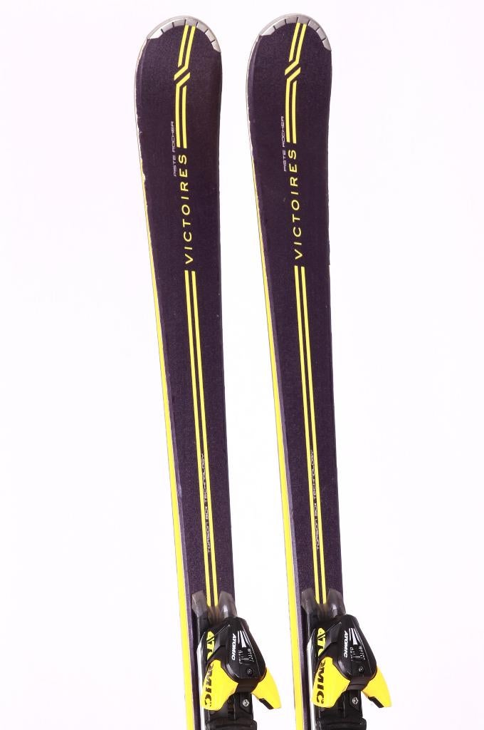 Skis 170 DYNAMIC VICTOIRES, noir/jaune, rocker track, 160 à 180 cm, Carving, Skis, Utilisé