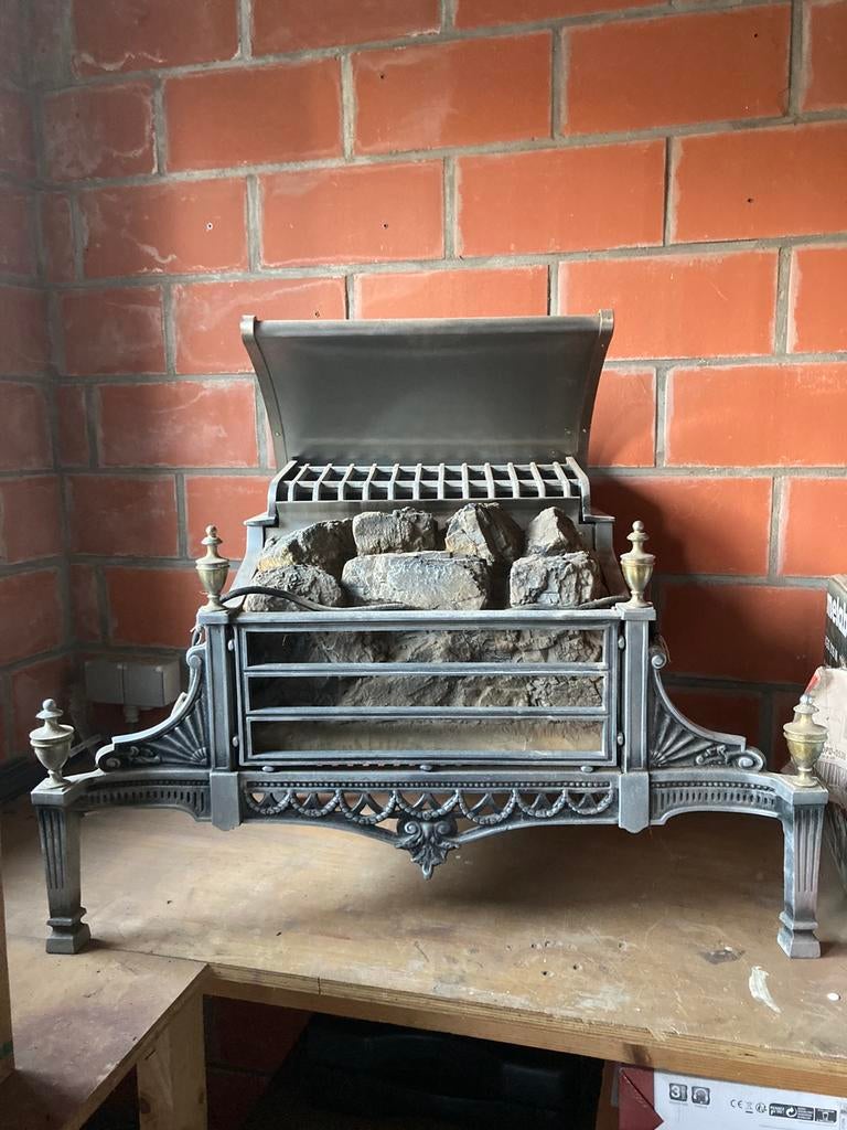 Antieke electrische kachel., Huis en Inrichting, Kachels, Ophalen, Gebruikt