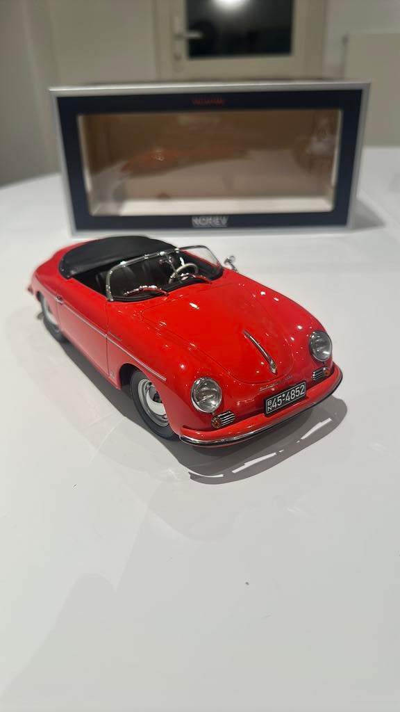 PORSCHE 356 Speedster 1/18 NOREV, Hobby & Loisirs créatifs, Enlèvement ou Envoi, Neuf, Voiture, Norev