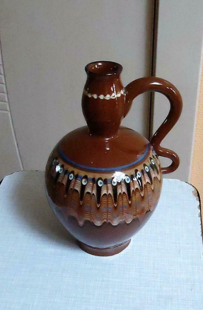 vaas, Gebruikt, Overige kleuren, Aardewerk of Porselein, Ophalen of Verzenden