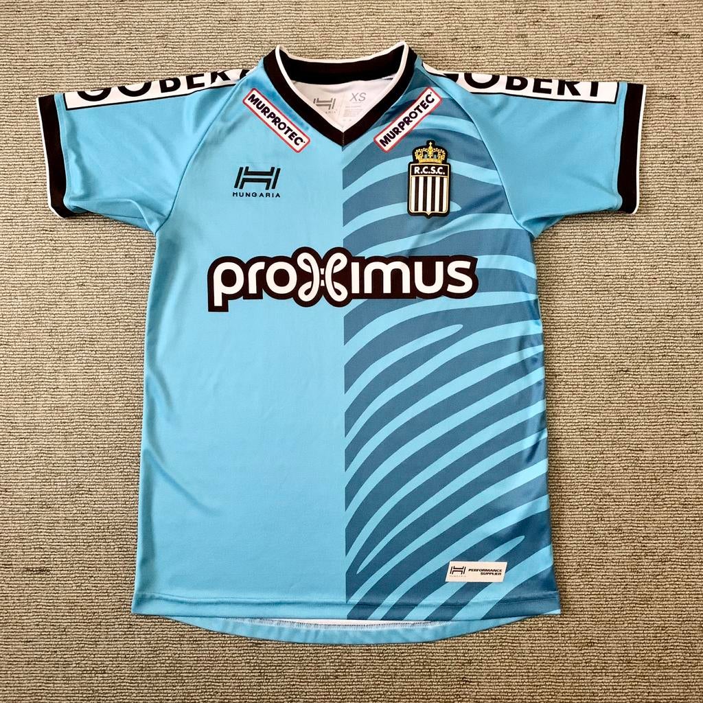 Sporting Charleroi 2017-2018 Away Belgium Pro League shirt, Sports & Fitness, Taille XS ou plus petite, Utilisé, Maillot