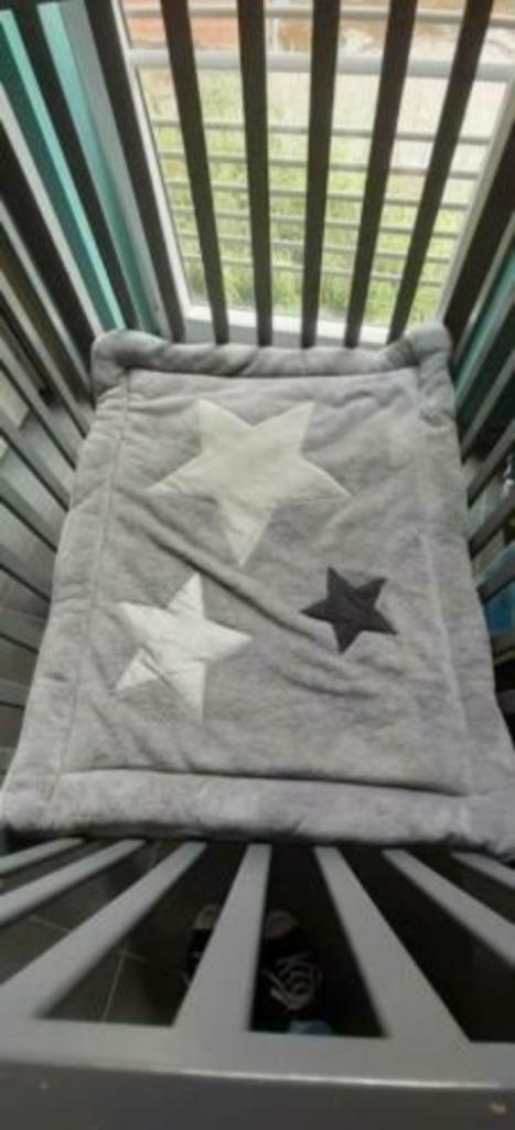 tapis fond de parc Softy Star Grizou 75 cm - 95 cm, Enfants & Bébés, Parcs, Comme neuf, Rectangulaire, Tapis de parc, Enlèvement ou Envoi