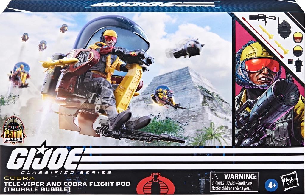 G.I. Joe 6" Classified Series Python Patrol Tele-Viper & Cob, Verzamelen, Verzenden, Nieuw