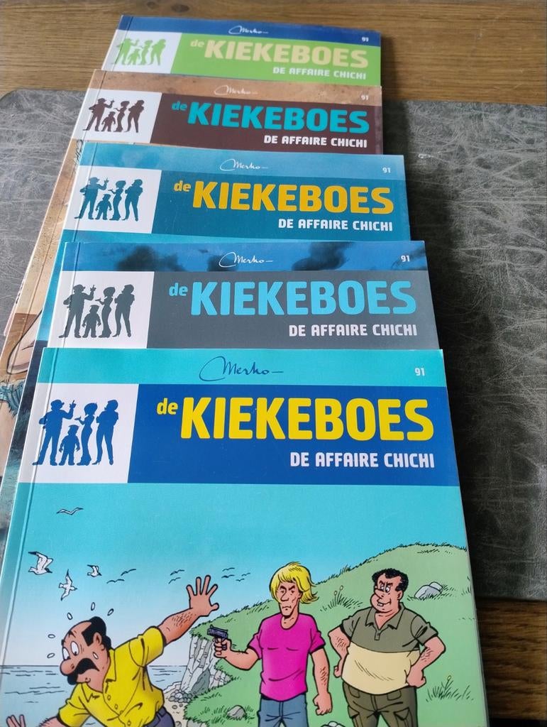 De Kiekeboes Affaire Chichi, Ophalen