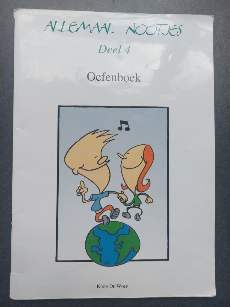 Oefenboek Allemaal Nootjes Deel 4, Ophalen of Verzenden, Zo goed als nieuw, Koen De Wolf