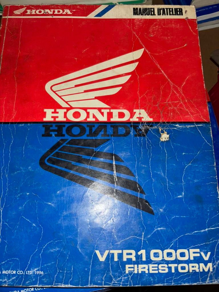 Manuel d'atelier en FRANÇAIS, Honda Firestorm 1997-, Enlèvement ou Envoi, Honda