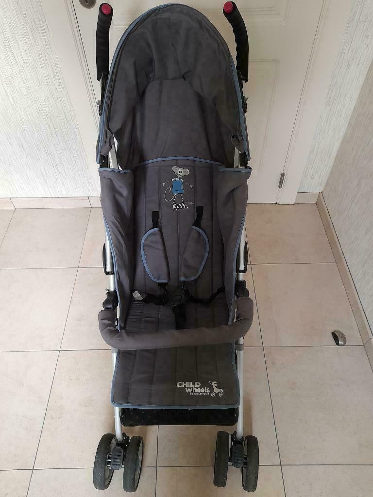 Buggy Child wheels, Kinderen en Baby's, Ophalen, Gebruikt, Overige merken, Verstelbare rugleuning