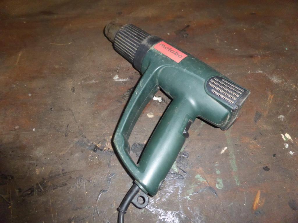 Bosch heteluchtpistool, Ophalen, Gebruikt