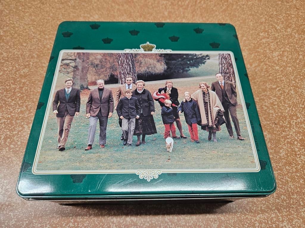 Koningshuis koekendoos, Verzamelen, Koningshuis en Royalty, Ophalen of Verzenden