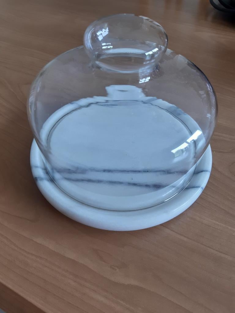 Cloche avec couvercle en verre., Enlèvement ou Envoi, Comme neuf