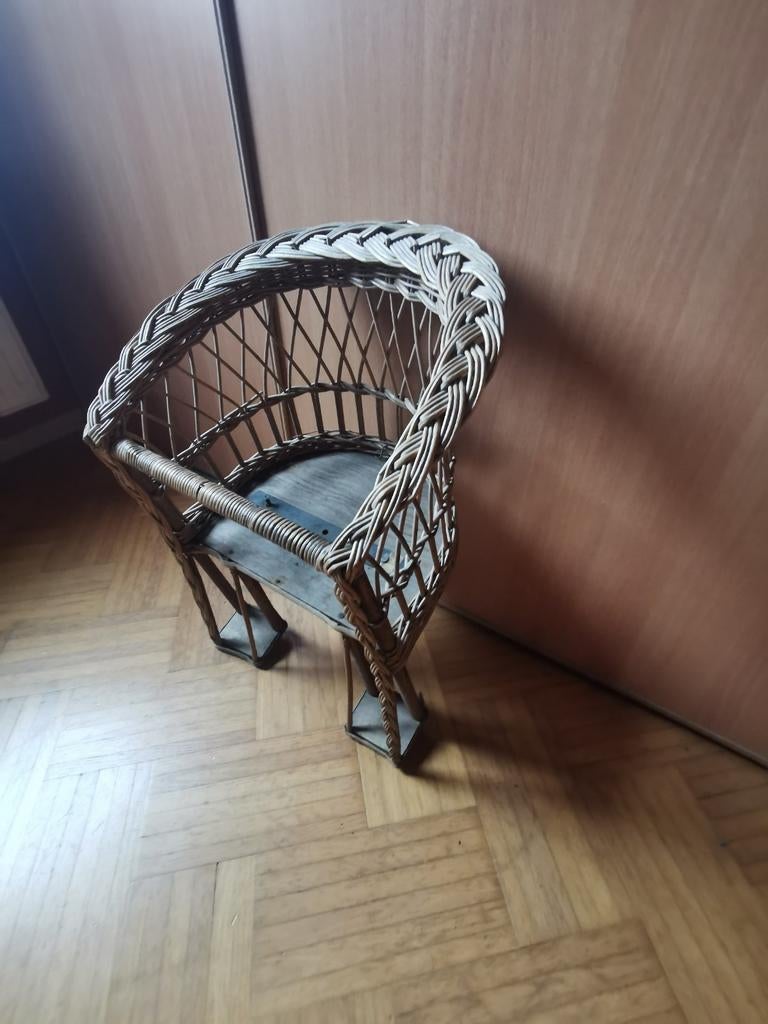 Retro rieten fietsstoeltje, Fietsen en Brommers, Fietsaccessoires | Fietsstoeltjes, Ophalen