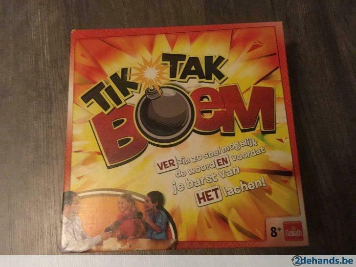 Tik Tak Boem spel, Ophalen, Gebruikt