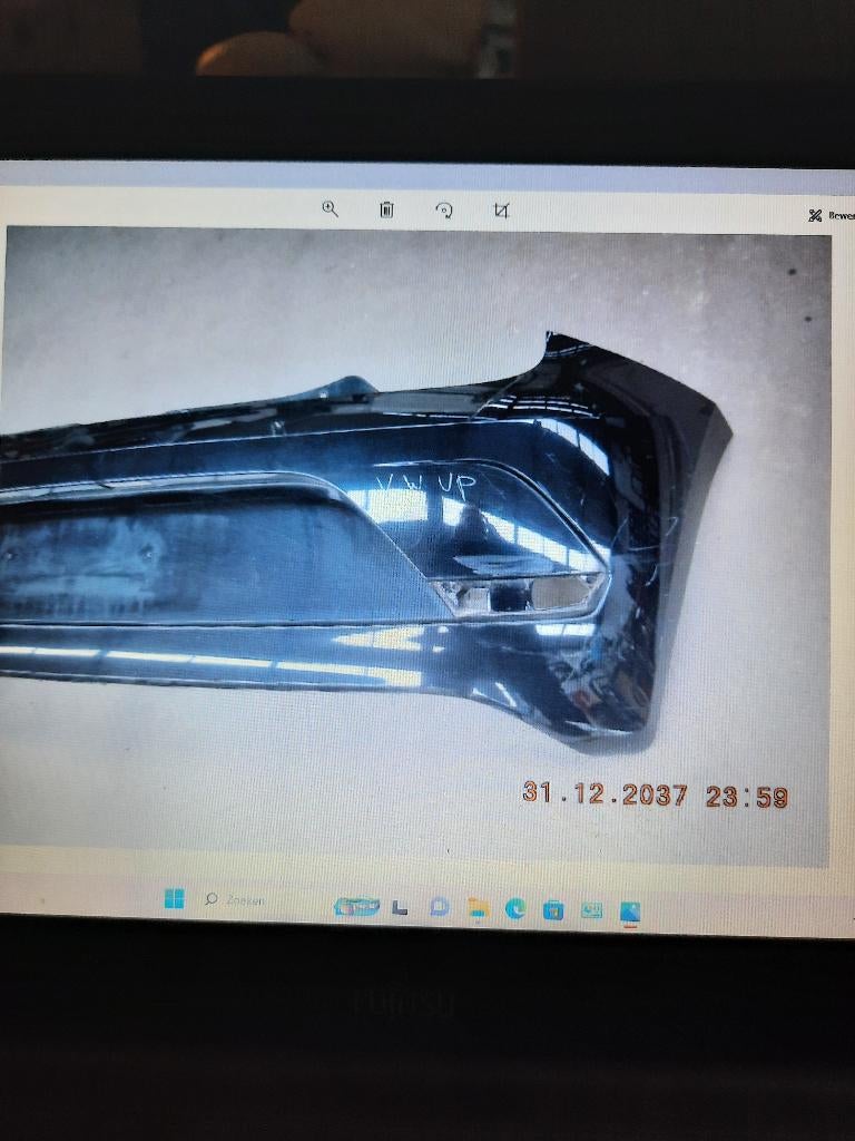 VW Up achterbumper, Ophalen, Gebruikt, Volkswagen, Achter
