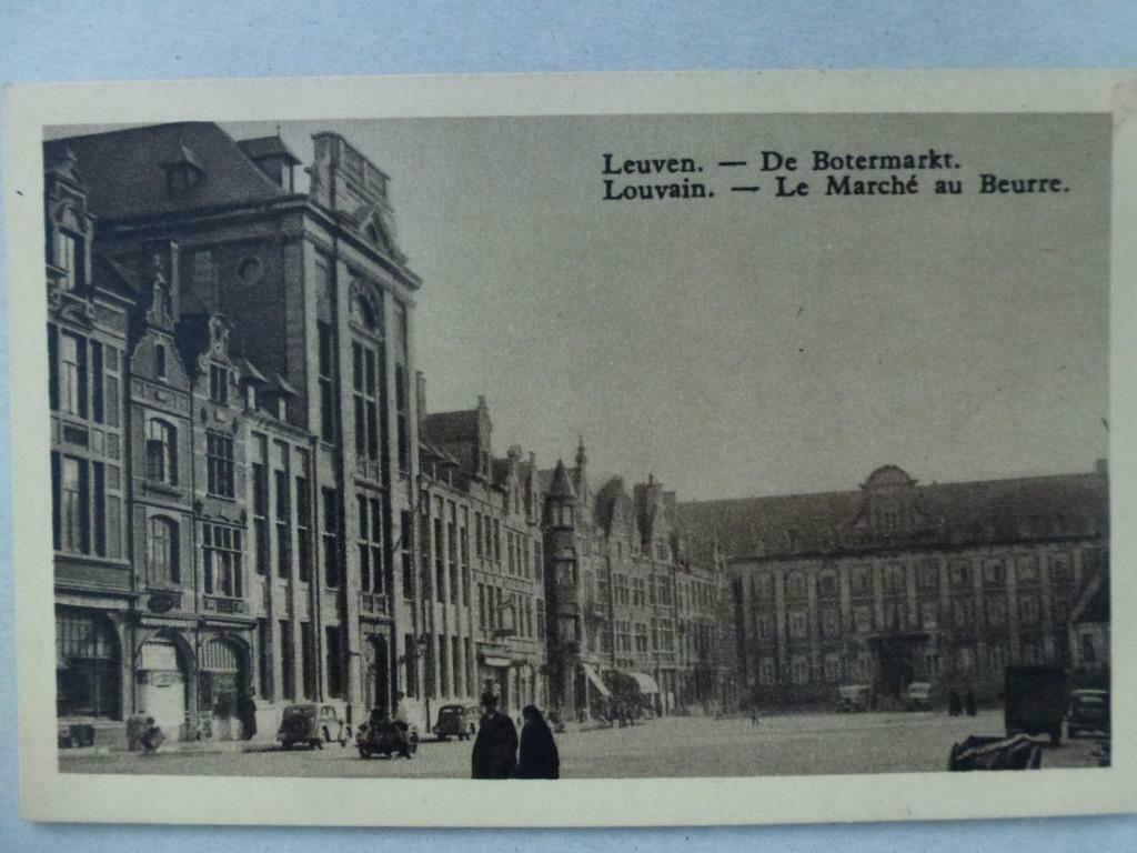 Leuven De Botermarkt Louvain Le marché au beurre, Verzamelen, Verzenden, Ongelopen, Vlaams-Brabant