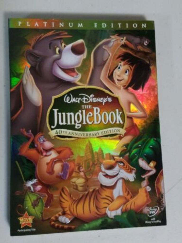 Walt Disney - THE JUNGLE BOOK  - DVD (Platinium Edition - 2, Cd's en Dvd's, Europees, Tekenfilm, Alle leeftijden, Ophalen of Verzenden