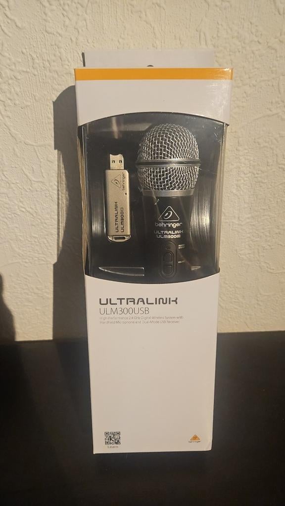 behringer ulm300 usb microfoon (NIEUW), Muziek en Instrumenten, Microfoons, Ophalen, Zo goed als nieuw