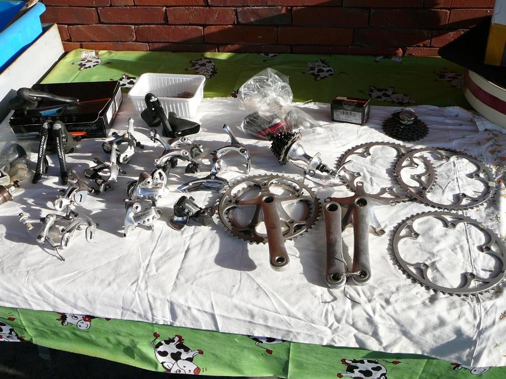 lot CAMPAGNOLO onderdelen, Fietsen en Brommers, Ophalen of Verzenden