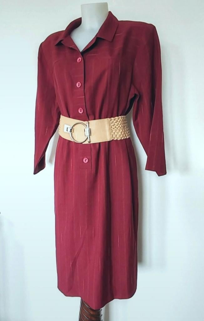 Robe midi vintage Fabriqué en France, Enlèvement ou Envoi, Comme neuf