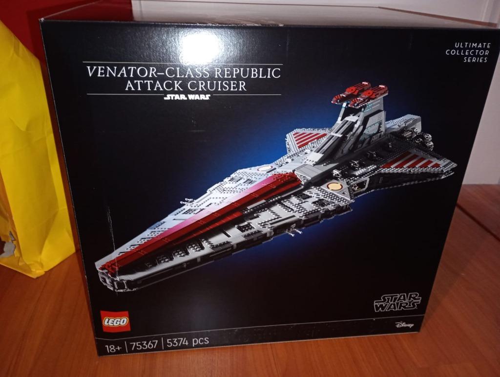 LEGO - 75367 - Venator-Class Republic Attack Cruiser - UCS, Ophalen of Verzenden, Nieuw, Complete set, Lego