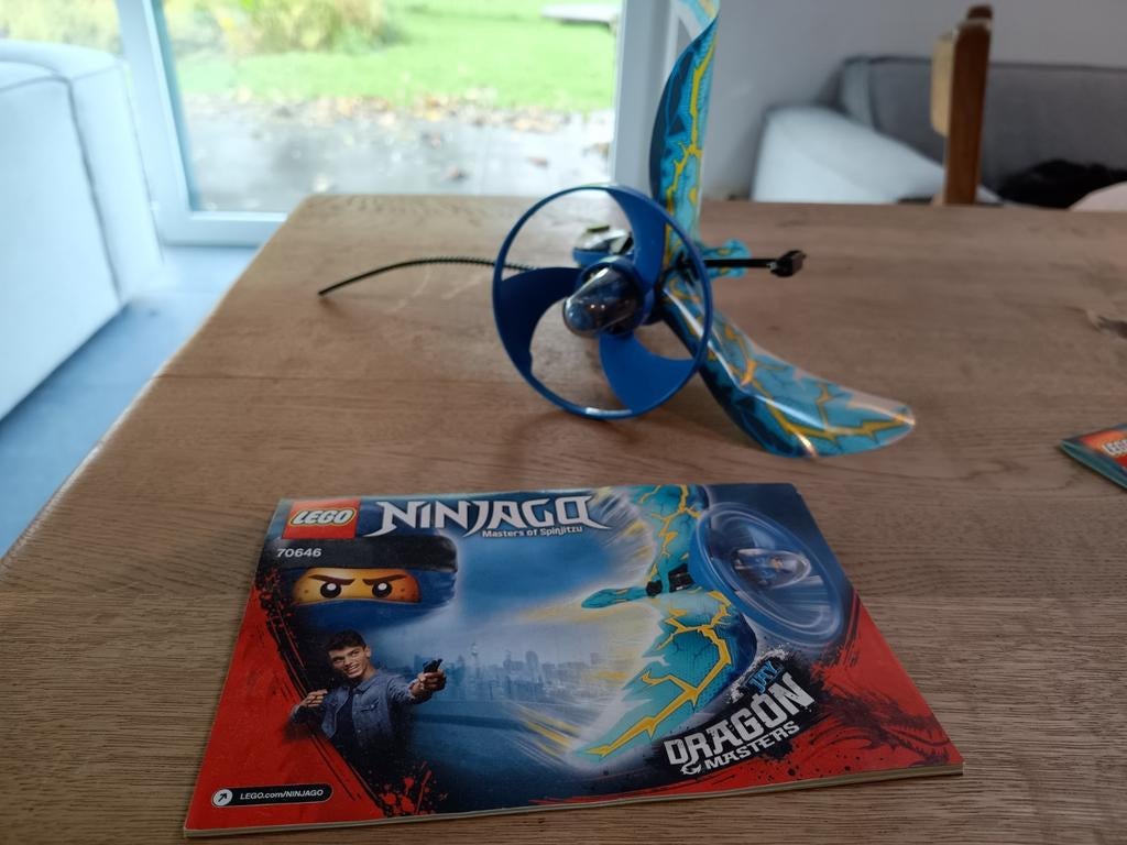 Lego Ninjago 70646 en 70645, Ophalen, Zo goed als nieuw, Lego