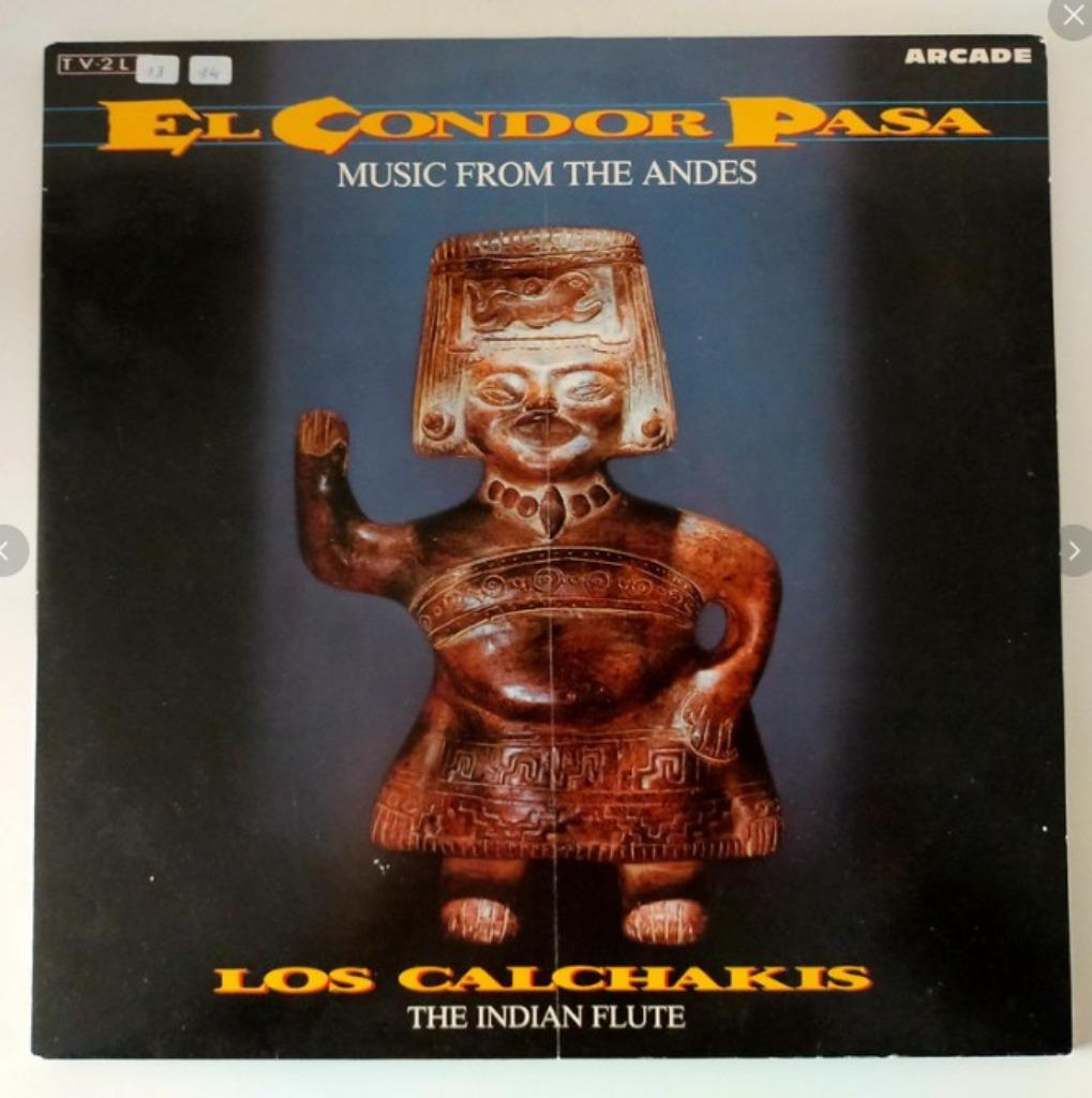 Vinyle 2LP Los Calchakis El Condor Pas folklore Latino Folk, Enlèvement ou Envoi, 12 pouces