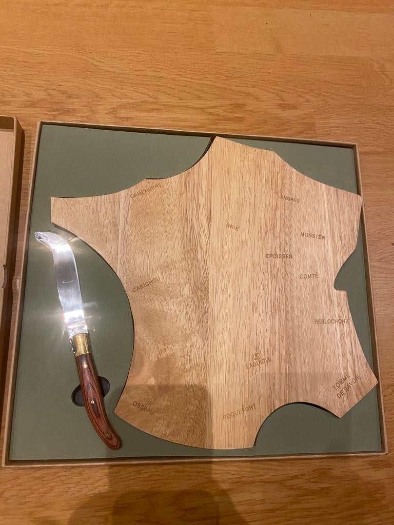 Laguiole kaasplank met mes, Antiek en Kunst, Ophalen