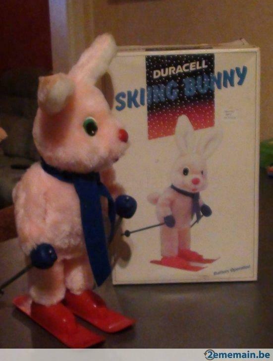 lapin duracell skiing bunny collection, Ophalen of Verzenden, Nieuw, Konijn