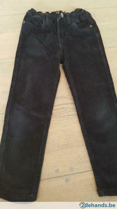 broek maat 104/110 velours, Gebruikt, Jongen, Broek