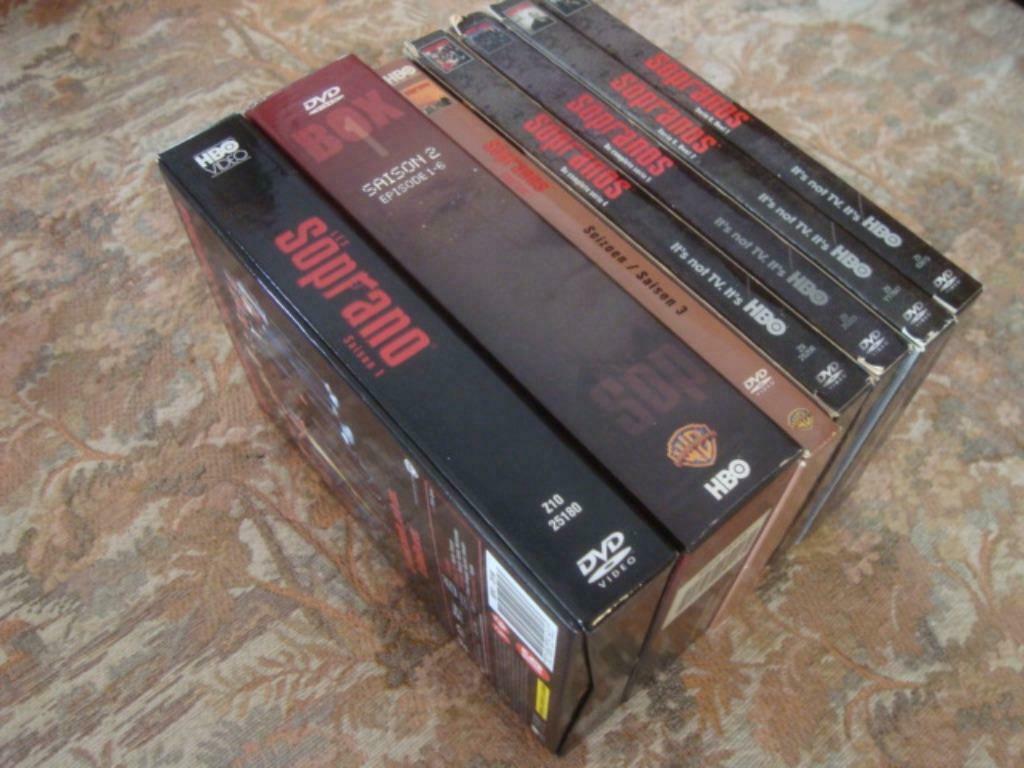 DVD SOPRANO Séries T.V.  totalité des séries existantes, 6+1, CD & DVD, Envoi, Action et Aventure